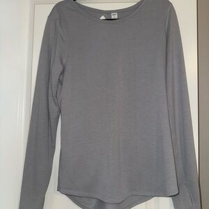 Old Navy Women's Gray Long Sleeve Tee